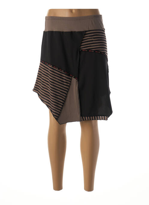 Fustă scurtă negru MIA SOANA femeie