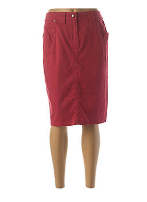 Fustă midi roșu GUY DUBOUIS femeie