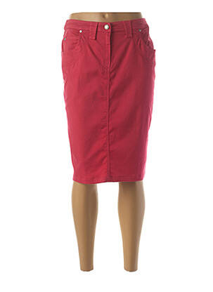 Fustă midi roz GUY DUBOUIS femeie