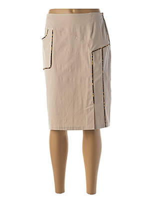 Fustă midi bej MERI & ESCA femeie