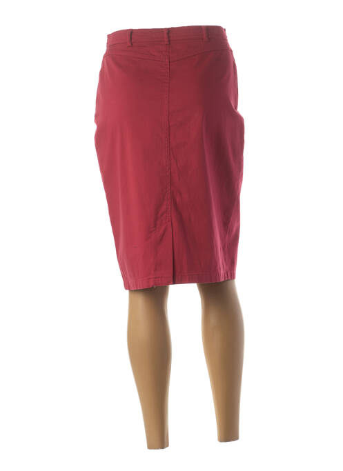 Fustă midi roșu GUY DUBOUIS femeie