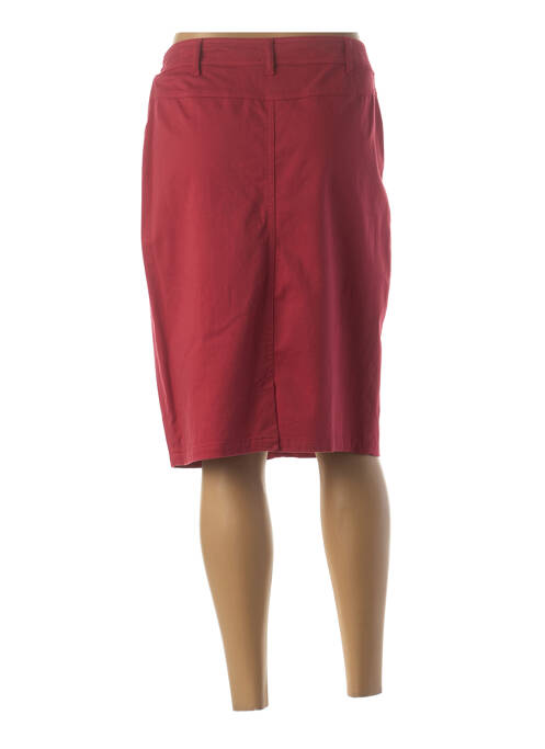 Fustă midi roșu GUY DUBOUIS femeie