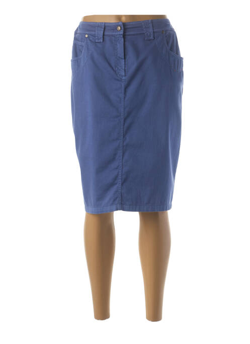 Fustă midi albastru MERI & ESCA femeie