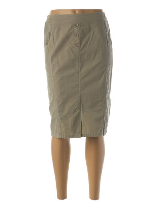 Fustă midi verde GUY DUBOUIS femeie