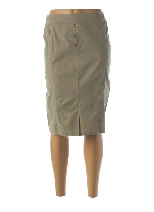 Fustă midi maro GUY DUBOUIS femeie