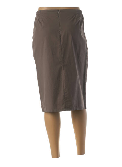 Fustă midi gri GUY DUBOUIS femeie