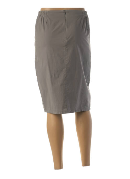 Fustă midi gri MERI & ESCA femeie