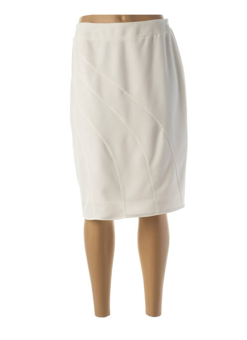 Fustă midi alb MERI & ESCA femeie