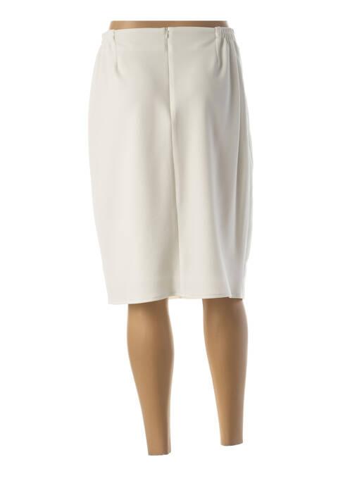 Fustă midi alb MERI & ESCA femeie