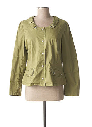 Jachete casual guler rotund verde GUY DUBOUIS femeie