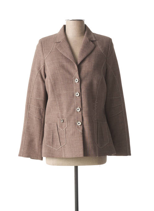 Sacou maro FRANCE RIVOIRE femeie