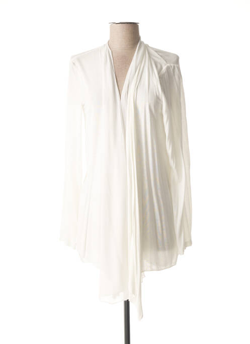 Vestă cu mâneci lungi alb MERI & ESCA femeie