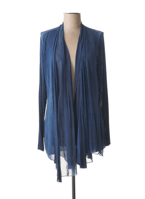 Vestă cu mâneci lungi albastru MERI & ESCA femeie