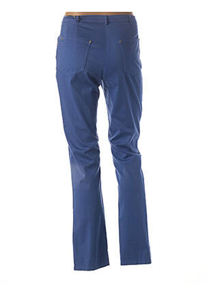 Pantalon croială dreaptă mărime normală albastru GUY DUBOUIS femeie