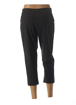 Pantalon trei sferturi croială dreaptă negru GUY DUBOUIS femeie