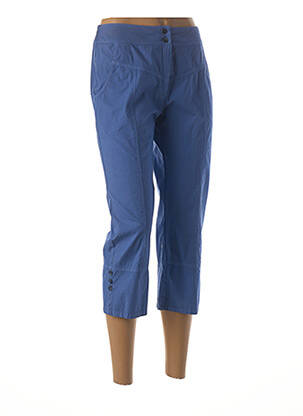 Pantalon trei sferturi albastru GUY DUBOUIS femeie