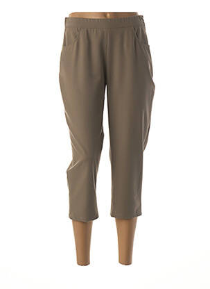 Pantalon trei sferturi verde GUY DUBOUIS femeie