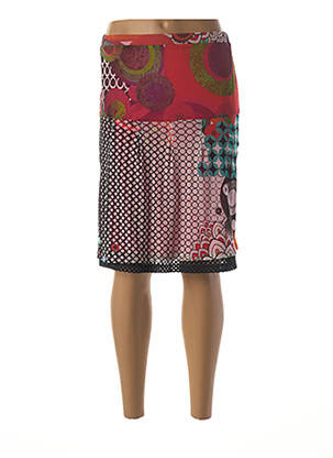 Fustă midi roșu MERI & ESCA femeie