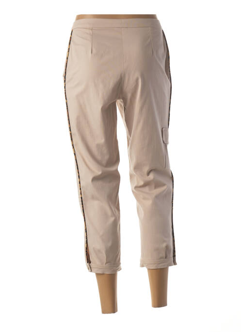 Pantalon trei sferturi mărime normală mărime normală bej MERI & ESCA femme