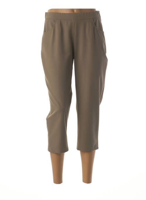 Pantalon trei sferturi verde GUY DUBOUIS femeie