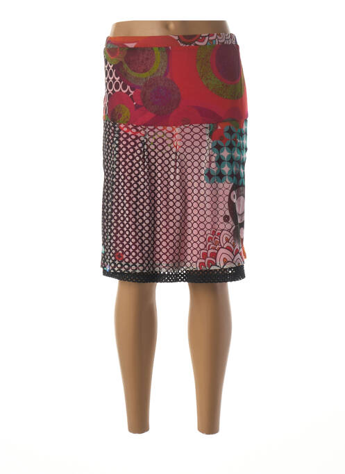 Fustă midi roșu MERI & ESCA femeie