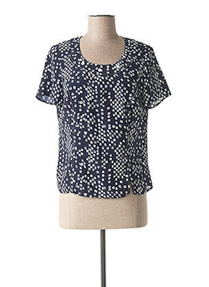 Top albastru FRANCE RIVOIRE femeie