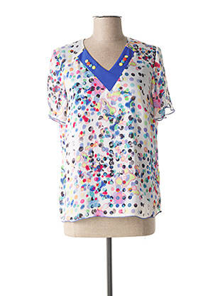 Top alb GUY DUBOUIS femeie