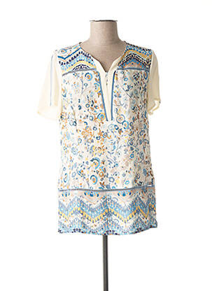 Tunică mâneci scurte bej MERI & ESCA femeie