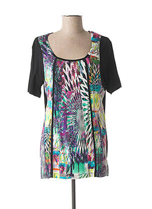 Tunică mâneci scurte negru GUY DUBOUIS femeie