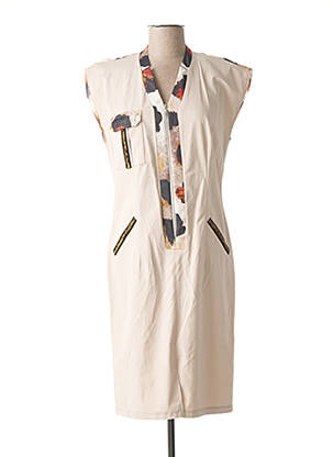 Rochie midi bej MERI & ESCA femeie