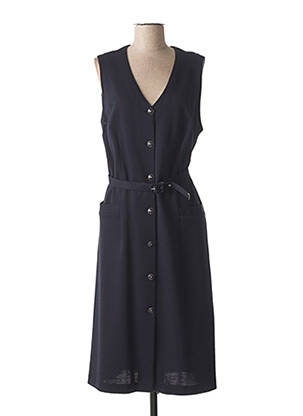 Rochie midi fără mâneci fără mâneci albastru FRANCE RIVOIRE femeie