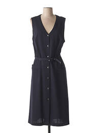 Rochie midi fără mâneci fără mâneci albastru FRANCE RIVOIRE femme