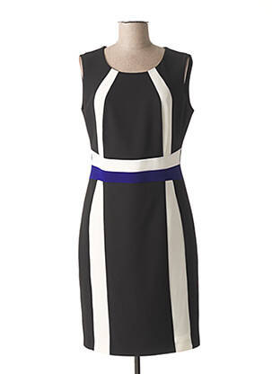 Rochie midi fără mâneci fără mâneci negru GUY DUBOUIS femeie