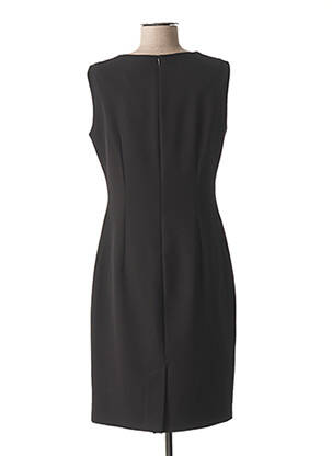 Rochie midi fără mâneci fără mâneci negru GUY DUBOUIS femeie