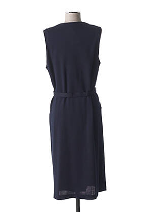 Rochie midi fără mâneci fără mâneci albastru FRANCE RIVOIRE femeie