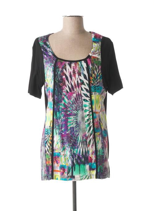 Tunică mâneci scurte negru GUY DUBOUIS femeie