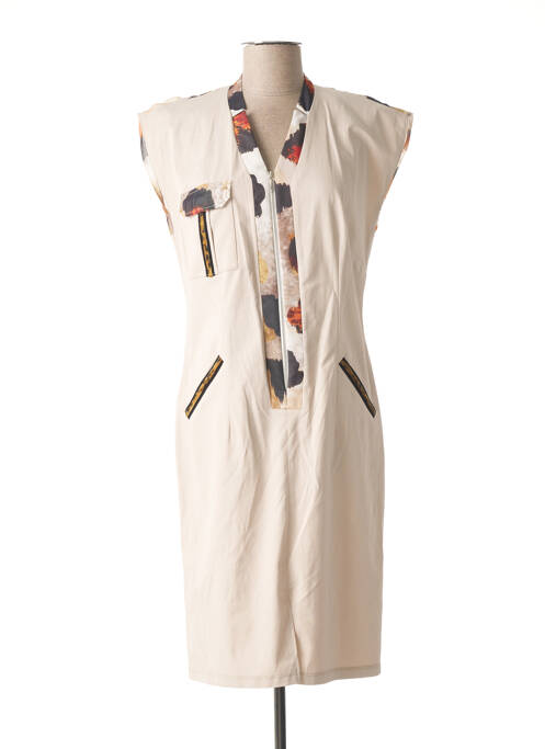 Rochie midi bej MERI & ESCA femeie