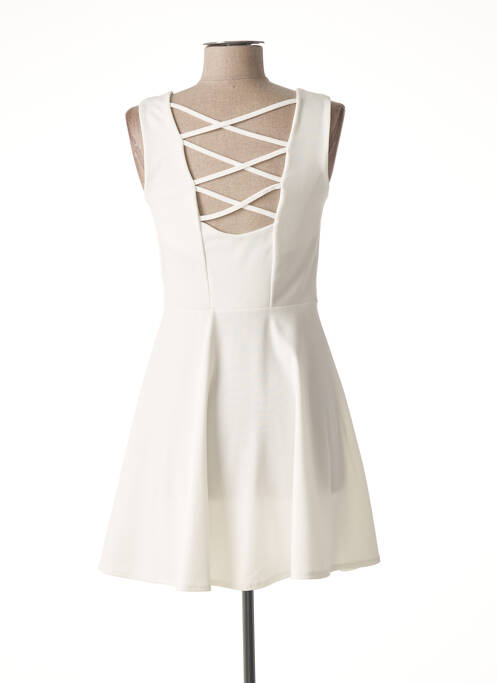 Rochie scurtă alb COULEURS DU TEMPS femeie