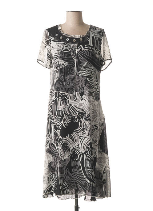 Rochie midi negru GUY DUBOUIS femeie