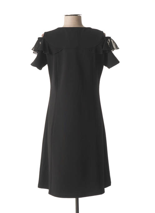 Rochie midi negru COULEURS DU TEMPS femeie