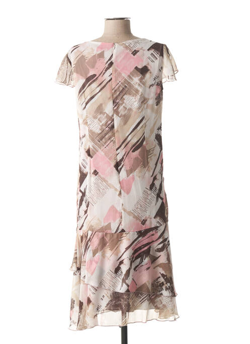 Rochie midi bej GUY DUBOUIS femeie