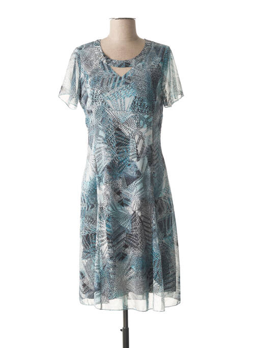 Rochie midi albastru FRANCE RIVOIRE femeie