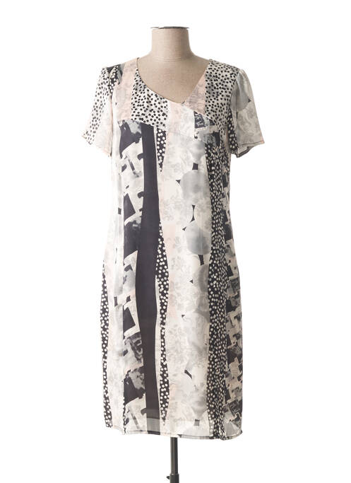 Rochie midi gri GUY DUBOUIS femeie