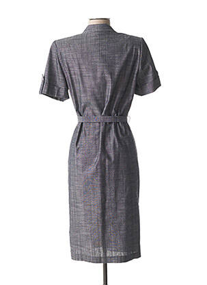 Rochie midi mâneci scurte mâneci scurte albastru FRANCE RIVOIRE femeie