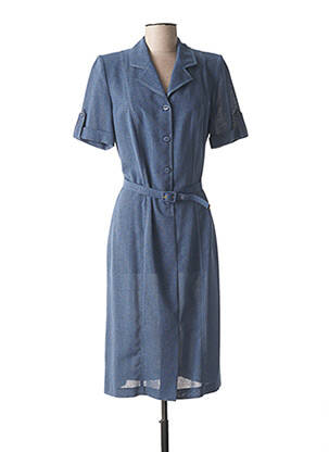 Rochie midi albastru GUY DUBOUIS femeie