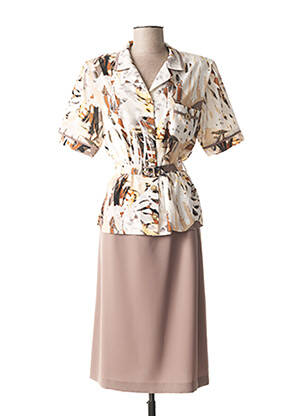 Ensemble bej FRANCE RIVOIRE femeie