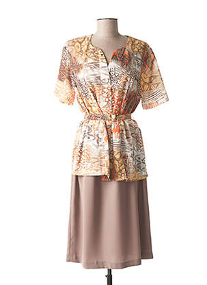 Ensemble bej FRANCE RIVOIRE femeie