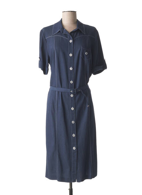 Rochie midi albastru FRANCE RIVOIRE femeie