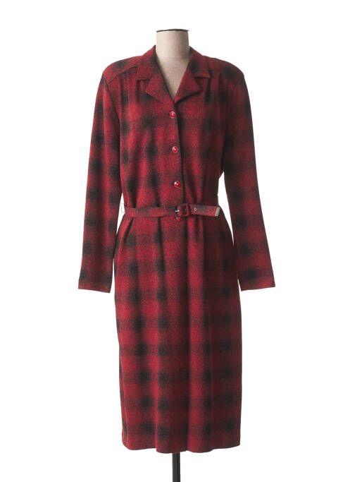 Rochie midi roșu GUY DUBOUIS femeie