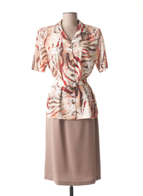 Ensemble bej FRANCE RIVOIRE femeie